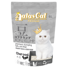 Aatas Kofu Klump Tofu Cat Litter Charcoal 6L, AAT3143, cat Tofu, Aatas, cat Litter, catsmart, Litter, Tofu